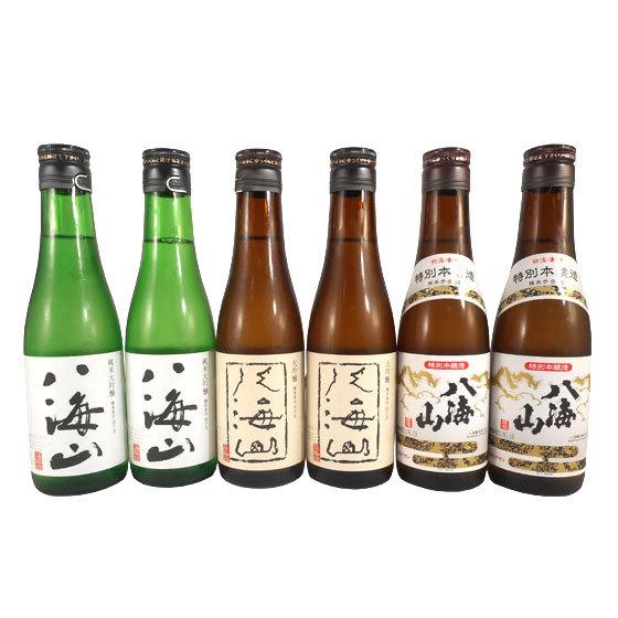 ギフト プレゼント 日本酒 飲み比べセット 八海山 純米大吟醸＆大吟醸＆特別本醸造 300ml 6本...
