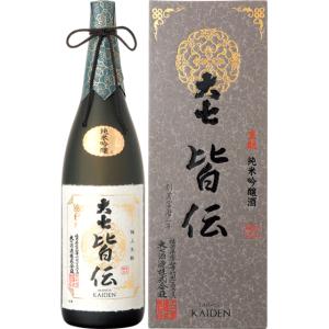 ギフト プレゼント 日本酒 大七 生もと 純米吟醸 皆伝 かいでん 1800ml 化粧箱入り 福島県 大七酒造