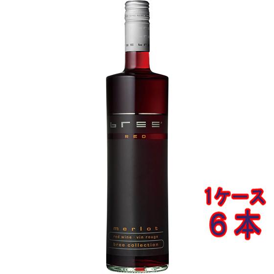 ギフト プレゼント ワイン レッド メルロー / ブリー 赤 750ml 6本 フランス ラングドッ...