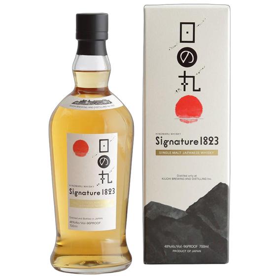 日の丸ウイスキー Signature 1823 700ml 専用化粧箱入り 48度 茨城県 木内酒造...