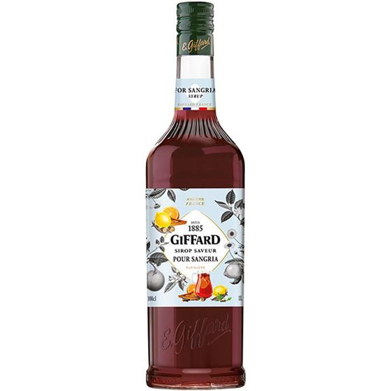 ギフト プレゼント GIFFARD ジファール サングリア シロップ 1000ml 小川珈琲 フラン...