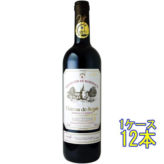 父の日 プレゼント ワイン シャトー・ド・スガン ルージュ 赤 750ml 12本 フランス ボルド...