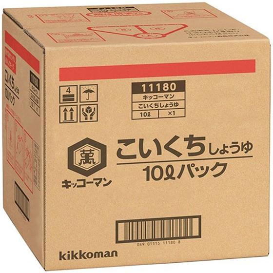 ギフト プレゼント しょうゆ キッコーマン こいくち醤油 BIB バッグインボックス 10L しょう...