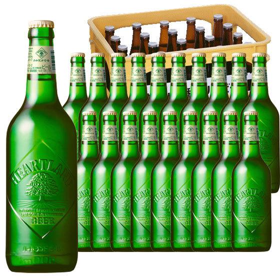 ギフト プレゼント お酒 キリン ハートランド 500ml ビール 中瓶 瓶 ケース販売 P箱 キリ...