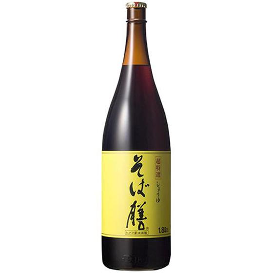 ギフト プレゼント しょうゆ ヒゲタ醤油 超特選そば膳 瓶 1800ml しょうゆ 業務用 大容量 ...