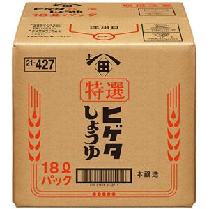 ヒゲタ 限定醸造 江戸造り醤油 「玄蕃蔵」 450ml密封ボトル×1本入