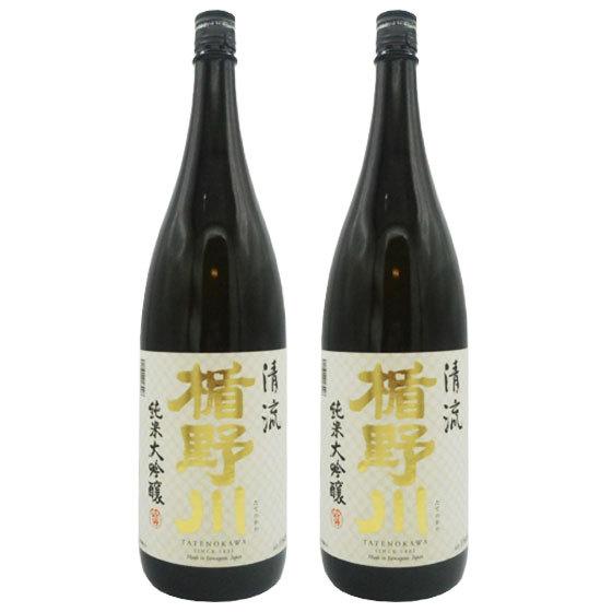 父の日 プレゼント 日本酒 楯野川 純米大吟醸 清流 1800ml 2本セット 山形県 楯の川酒造