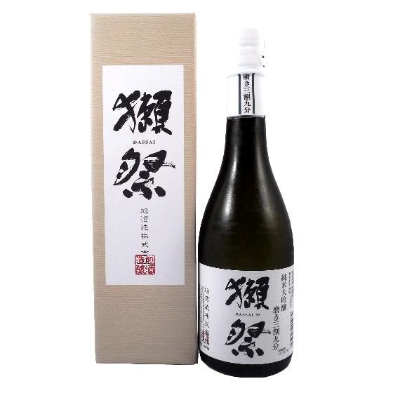 ギフト プレゼント 獺祭 日本酒 純米大吟醸 磨き三割九分 720ml 専用カートン入り 山口県 旭...