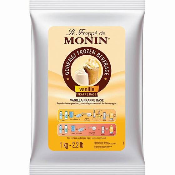 ギフト プレゼント MONIN バニラ フラッペベース 1kg 袋 モナン フラッペ用パウダー スム...