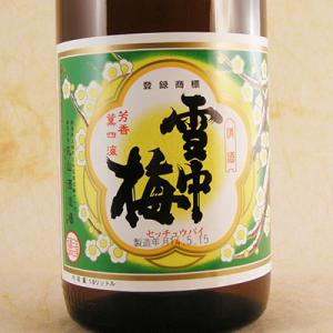 ギフト プレゼント 日本酒 雪中梅 せっちゅうばい 普通酒 1800ml 新潟県 丸山酒造場｜syurakushop