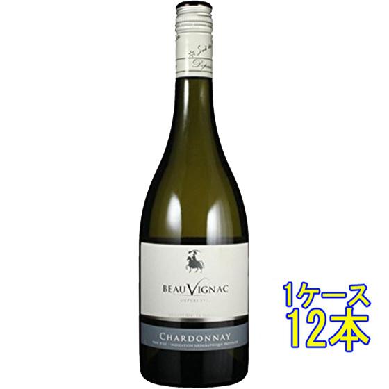 ギフト プレゼント  ワイン シャルドネ ボーヴィニャック / ポメロル 白 750ml 12本 フ...