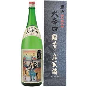 ギフト プレゼント 日本酒 男山 純米酒 国芳乃名取酒 くによしのなとりざけ 1800ml 化粧箱入り 北海道 男山酒造