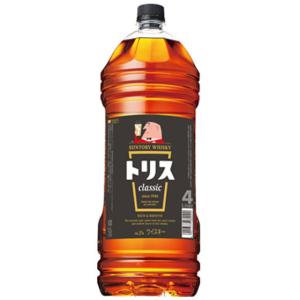 SUNTORY（サントリー） トリス エクストラ 40％ 業務用 4L×4本 （日本