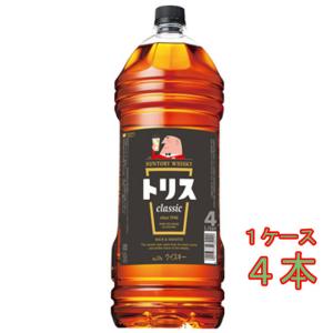 SUNTORY（サントリー） トリス エクストラ 40％ 業務用 4L×4本 （日本