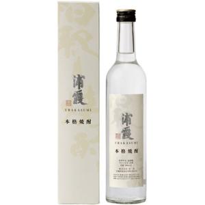 ギフト プレゼント 焼酎 浦霞 うらかすみ 本格焼酎 酒粕 25度 500ml 化粧箱入り 宮城県 株式会社佐浦｜酒楽SHOP