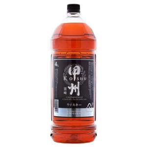 父の日 プレゼント キング ウィスキー 甲州韮崎 37° オリジナル 4000ml 4本 ペット ケ...