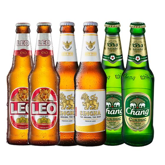 父の日 プレゼント お酒 おすすめ海外ビールセット タイ編 レオ シンハー チャーン 3種6本セット...