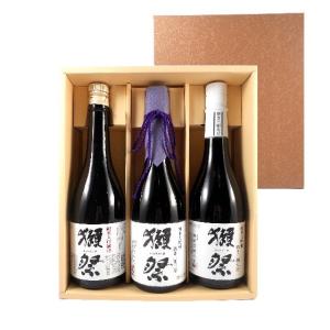 獺祭 感謝ギフト箱入り 日本酒 飲み比べセット 720ml 3本組 純米大吟醸