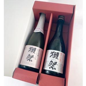 獺祭 日本酒 おもてなしセット 純米大吟醸 スパークリング45 純米大吟醸45 720ML ギフトボ...