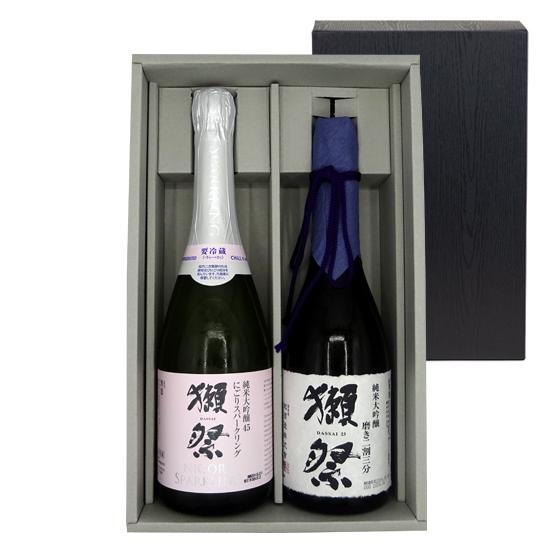 獺祭 日本酒 おたのしみセット 純米大吟醸 スパークリング45 720ml ＆ 純米大吟醸23 セッ...