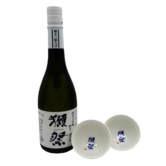 ギフト プレゼント 獺祭 純米大吟醸 磨き39 720ml 獺祭 お猪口 おちょこ 2個 ボックス ...