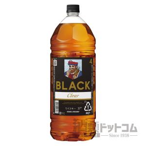 ブラックニッカ ウイスキー ニッカ クリア 4l ペット 37度 送料無料 4L