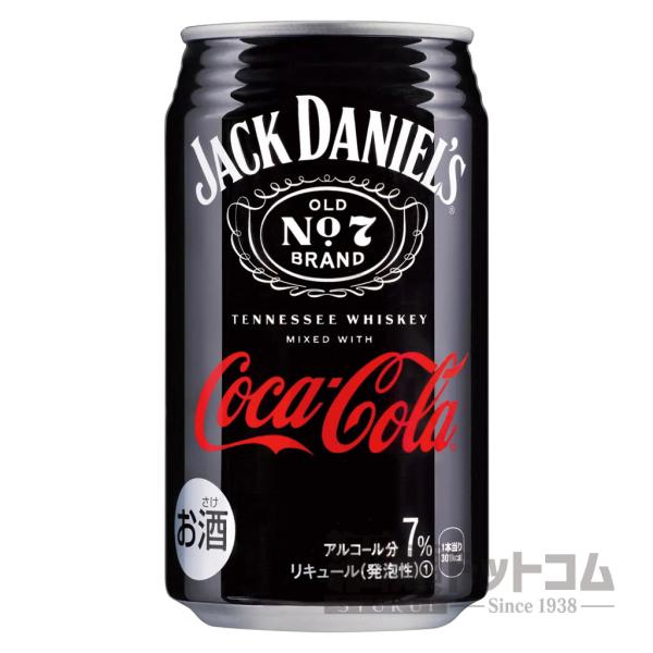 ジャック ダニエル&amp;コカ コーラ 缶 350ml(24本入り)
