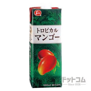 ジューシー トロピカルマンゴー 1000mlパック(6本入り)｜syurui-net