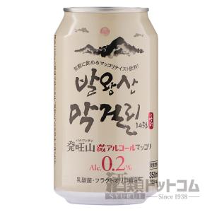 発旺山 微アルコールマッコリ 缶 350ml(6本入り)｜syurui-net