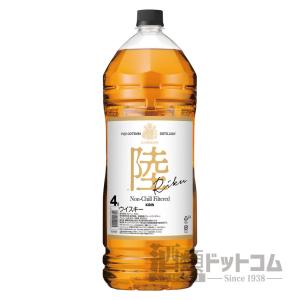 キリン ウイスキー 陸 4L 4000ml ペット 4本 業務用 大容量 キリン（KIRIN） ウイスキー ウイスキー 陸 4L 4000ml ペット 1ケース