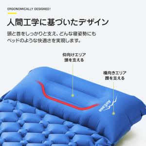 エアーマット 足踏み式 厚手 軽量 コンパクト...の詳細画像5