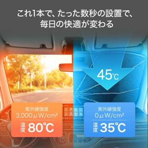 サンシェード 車 傘型 フロント 日よけ 折り...の詳細画像3