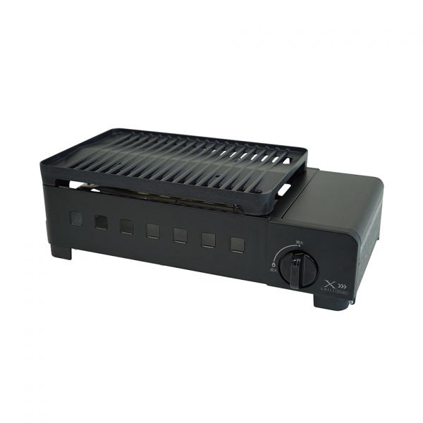 【在庫有・即納】山善 減煙 カセットガスグリル XGRILL Portable YGM-GS1 焼肉...