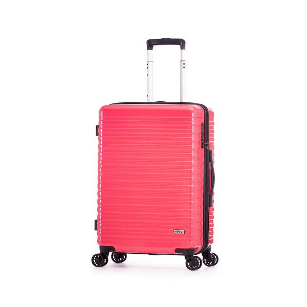 ｍｏｂｕｓコラボ　拡張機能スーツケース（５５Ｌ→６５Ｌ）　ピンク　ＭＢＣ−１９１０−２２ＰＫ