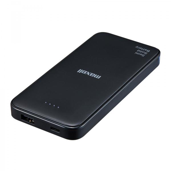 【在庫有】マクセル 半固体電池採用モバイル充電バッテリー 10000mAh ブラック MPC-CSS...