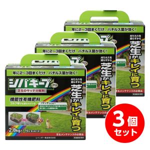 【在庫有・即納】【まとめ買い】 レインボー薬品 シバキープProサッチ分解剤 2.8kg×3個セット 芝生 肥料 育成 ゴルフ場