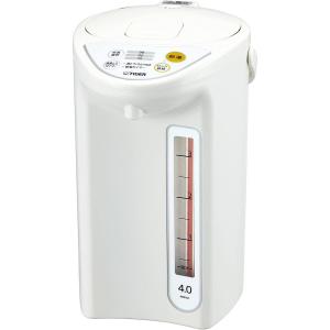 【在庫有・即納】タイガー 魔法瓶 マイコン 電気 ポット 4L ホワイト PDR-G401-W Tiger 新生活 省エネ 湯沸かし カラだき防止