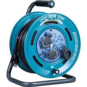 日動工業 コードリール 100V 防雨防塵型 漏電保護専用ブレーカー付 30m  