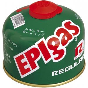 イーピーアイガス(EPIgas) 230レギュラーカートリッジ G-7001 キャンプ アウトドア ガス 料理 防災 非常用｜syuunounavi