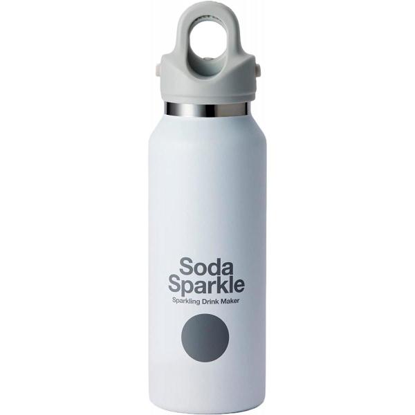 ソーダスパークル SodaSparkle×REVOMAX2 ステンレスマイボトル ホワイト 12oz...
