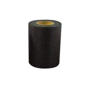 キャンバステープ 75mm巾 絹目 黒 保温材の保護などに使用するテープ