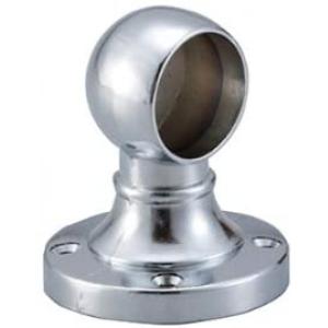 ハイロジック ブラケット片16mm 37003 ステンレスパイプ16用 ブラケット金具 建築金具 工具 部材