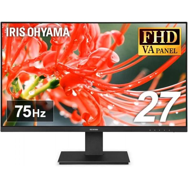 アイリスオーヤマ 液晶ディスプレイ モニター  27インチ ILD-D27FHD-B ブラック フル...