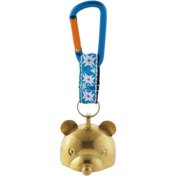 【在庫有】冒険倶楽部 BOHKEN CLUB 中林製作所 AY-26  消音 熊さんベル 大 熊鈴 ...