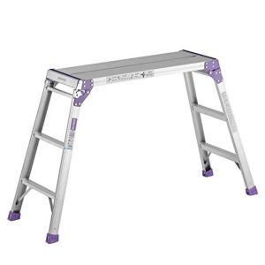 【在庫有・即納】足場台 洗車台 踏み台 踏台 作業台 洗車 大掃除 高所作業 アルミ洗車台 アルミ踏み台 アルミ足場台3段  PXGV910FK アルインコ(ALINCO)