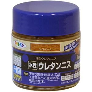 【在庫有・即納】  アサヒペン ニス 100ML ライトオーク