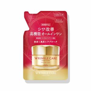 KOSE グレイスワン リンクルケア モイストジェルクリーム つめかえ 90g シワ改善 オールインワン