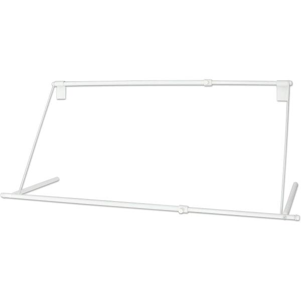 平安伸銅工業 SPLUCE 伸縮式 エアコンハンガー ホワイト 幅80~109cm 耐荷重5kg A...