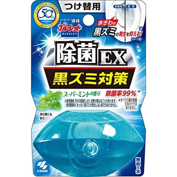 液体ブルーレットおくだけ除菌EX トイレタンク芳香洗浄剤 詰め替え用 スーパーミントの香り 70ml