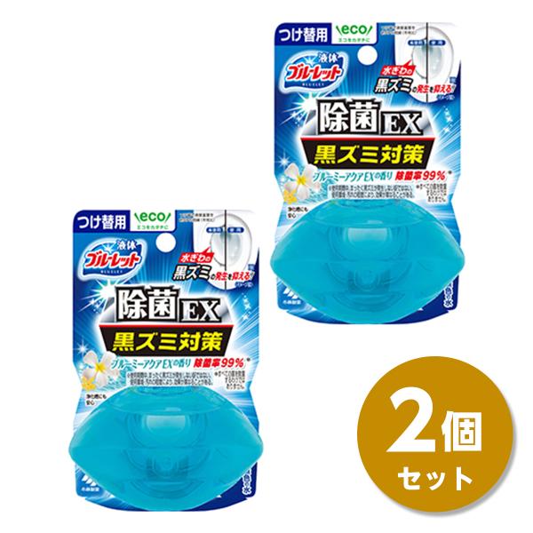 【まとめ買い】小林製薬 液体ブルーレットおくだけ除菌 ブルーミーアクアEXの香り つけ替用 70mL...